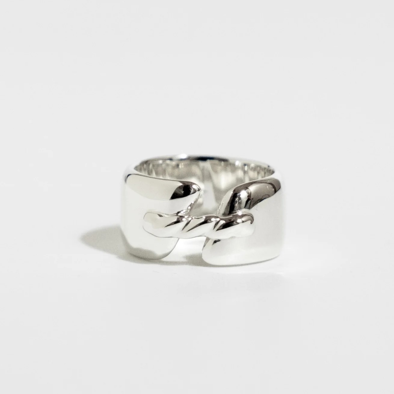 『Double』Twist Ring#3