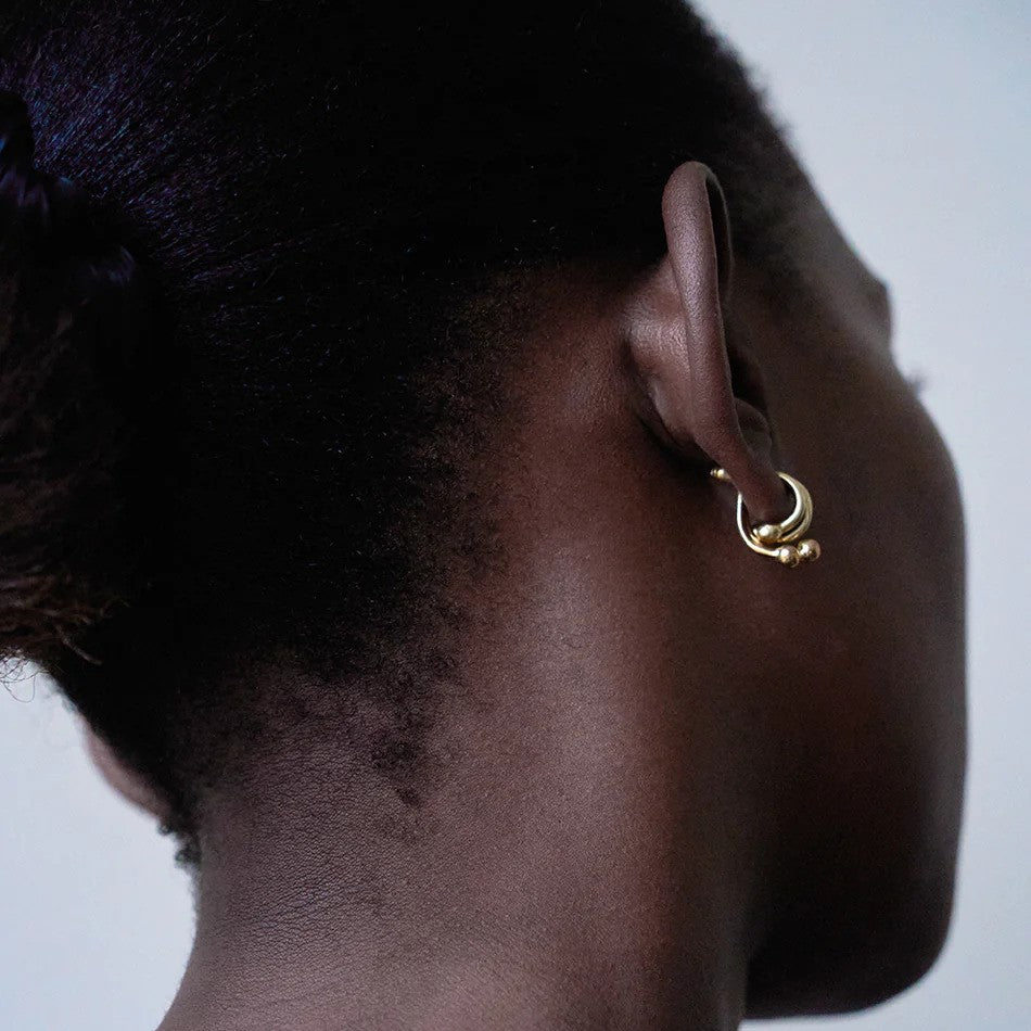 Liquid 01 - pierce/ Silver , Gold