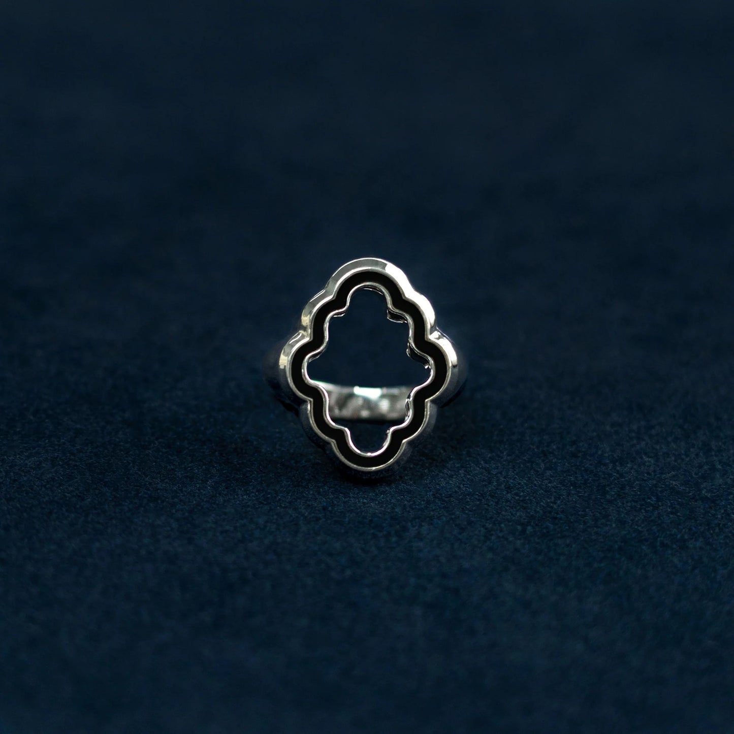 KUSUMA OPEN RING(Black)