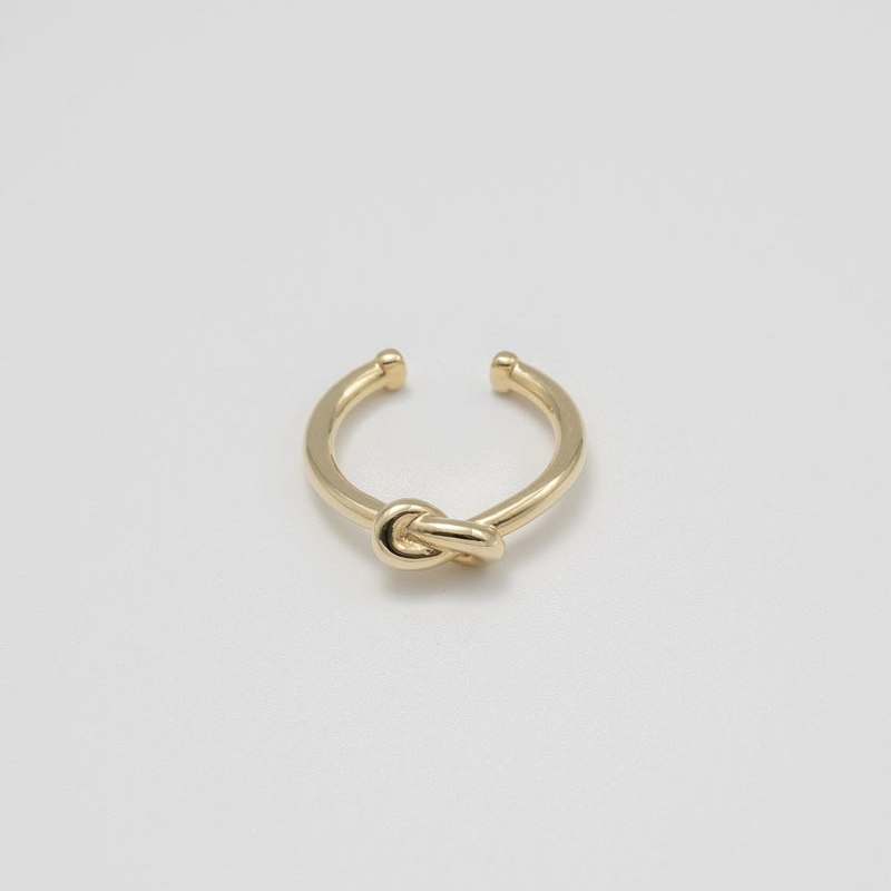 "Knot" ring/ Silver, Gold
