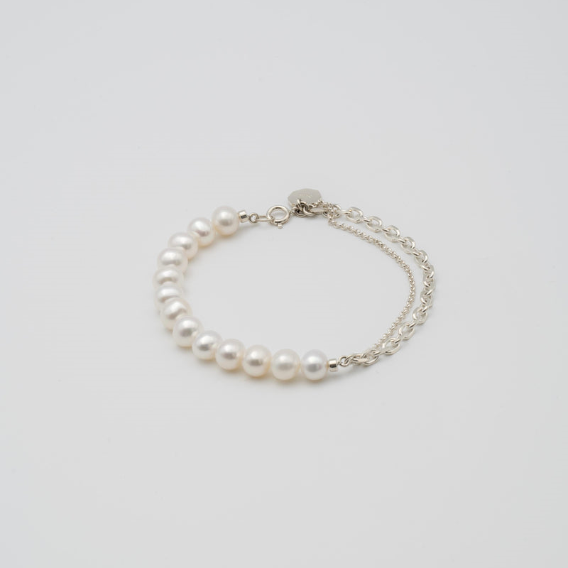 "Pearl" bracelet/ SILVER, GOLD