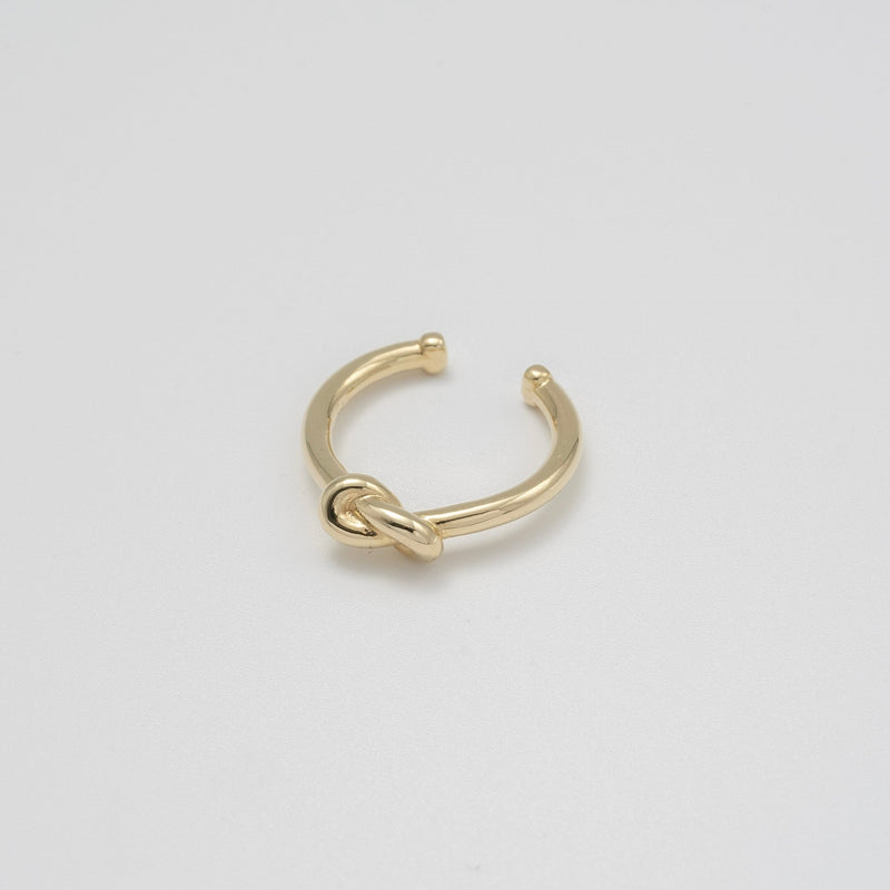 "Knot" ring/ Silver, Gold