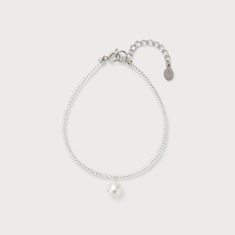 Ashore Pendant Bracelet (Black・White)