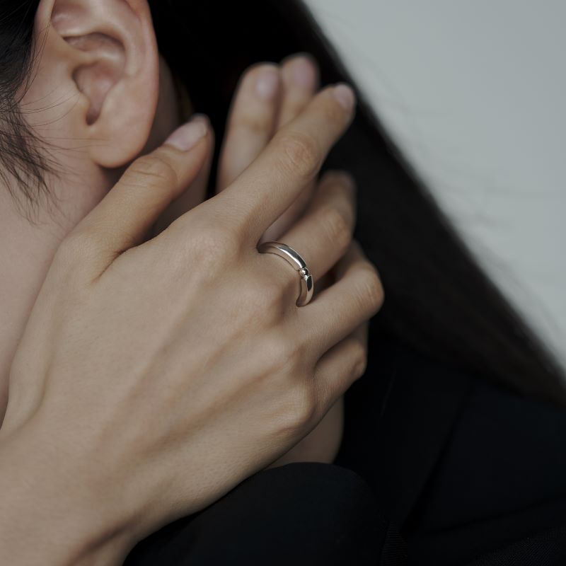 MAR.03 Sphere Band Ring