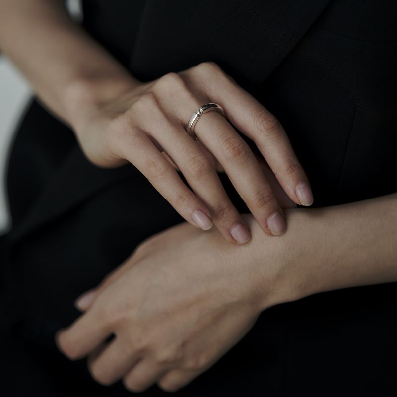 MAR.03 Sphere Band Ring