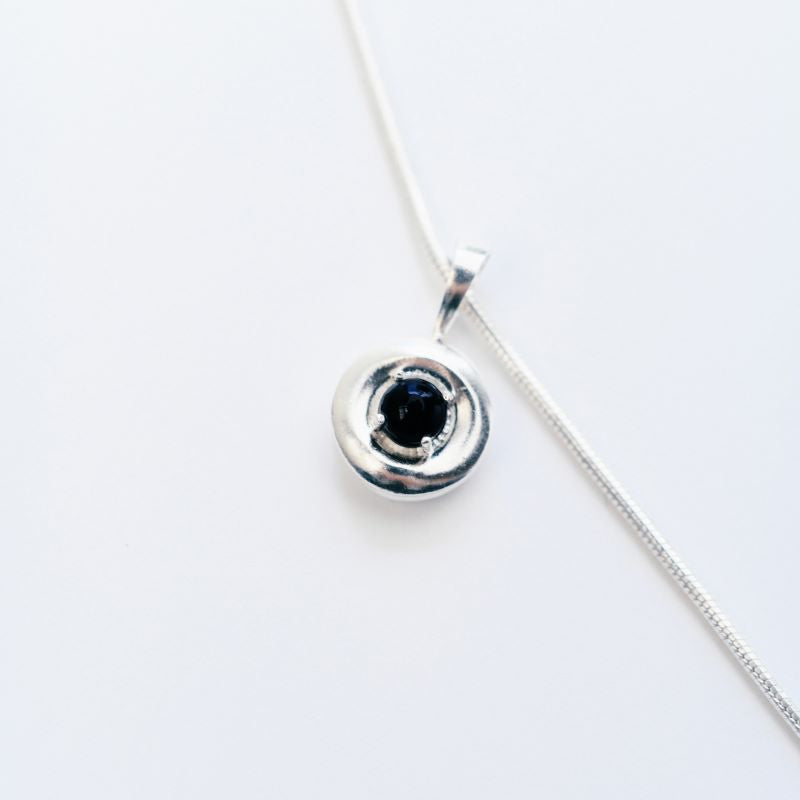 Onyx Mini Ball Necklace