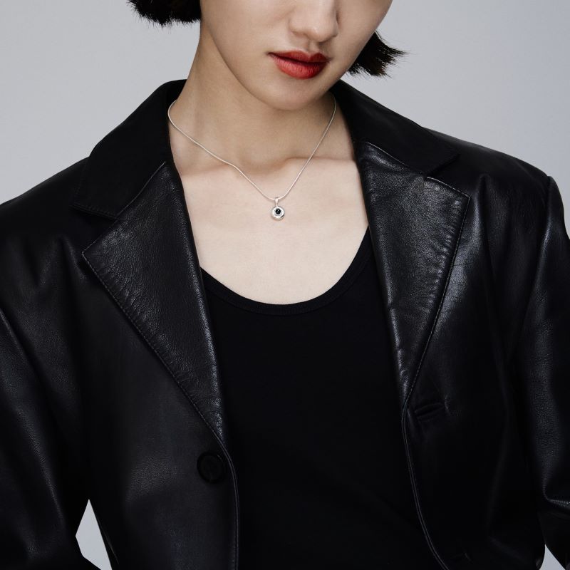 Onyx Mini Ball Necklace