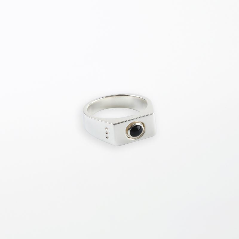 Onyx Signet Ring No.1