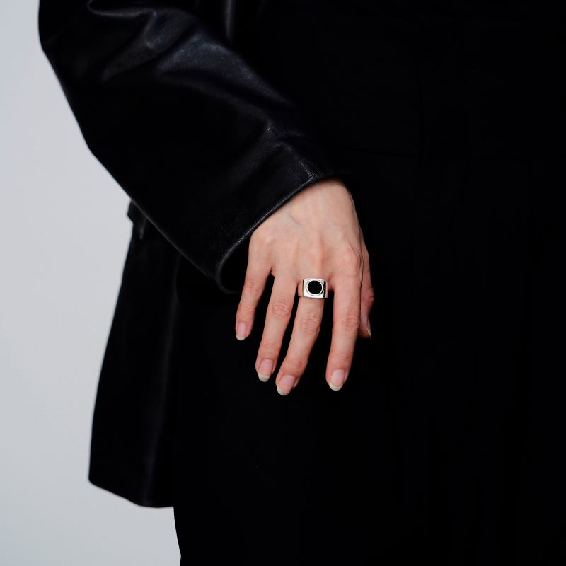Onyx Signet Ring No.2
