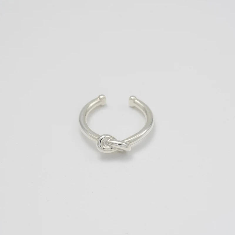 "Knot" ring/ Silver, Gold