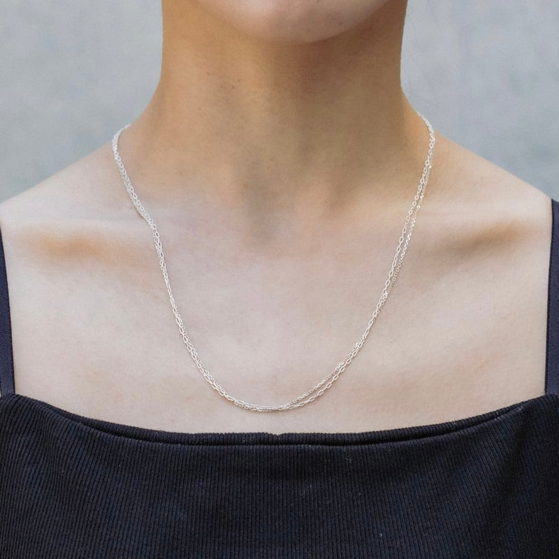 "Link" necklace/ SILVER, GOLD