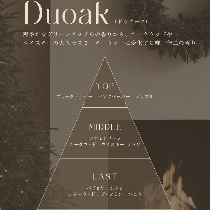 Reed diffuser - Duoak(ドゥオーク)