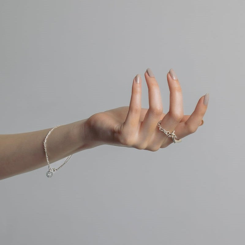 "Link" bracelet/ SILVER, GOLD