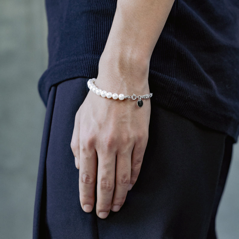 "Pearl" bracelet/ SILVER, GOLD