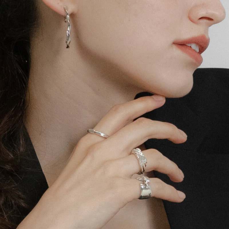 『Double』Twist Ring#2