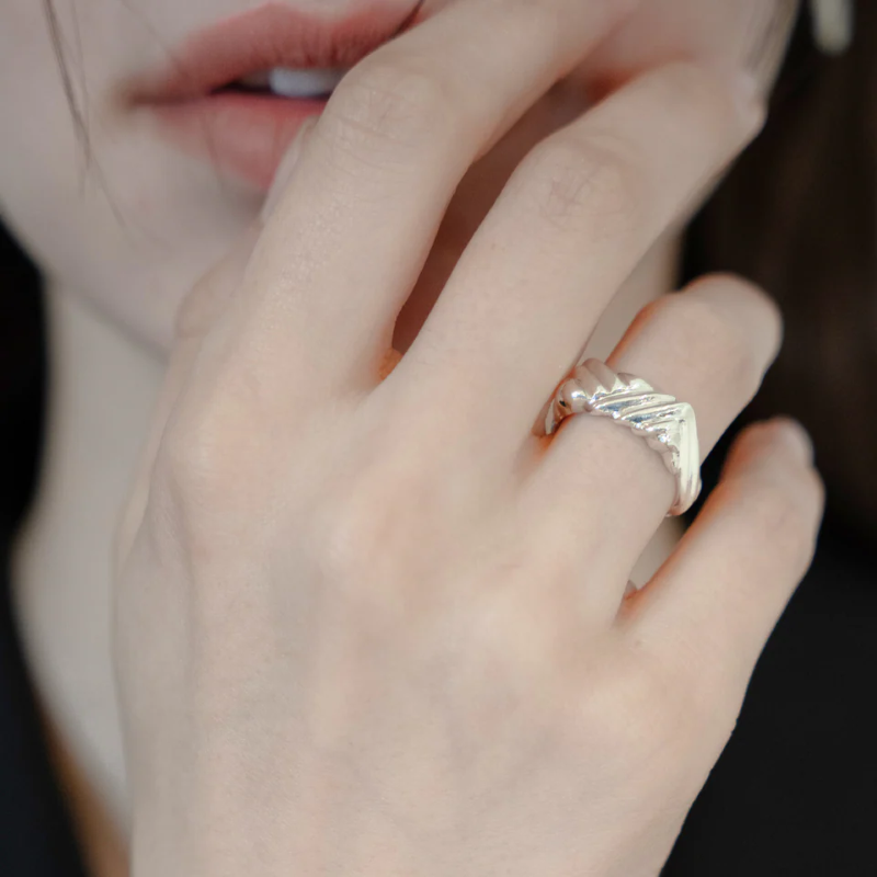 『Double』Twist Ring#2