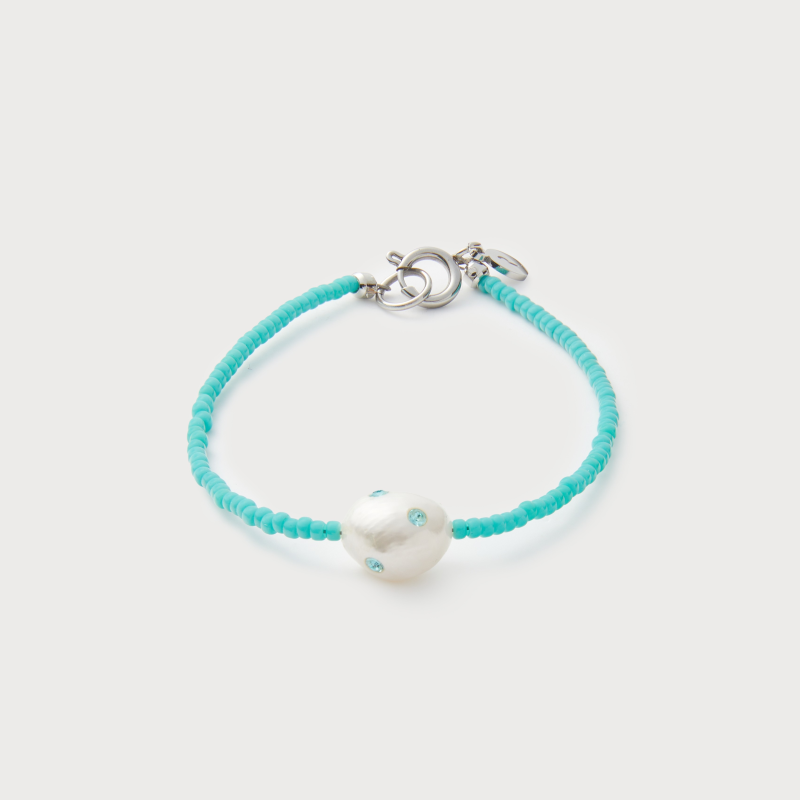 Ashore Bracelet Green Turquoise, Small/ Medium