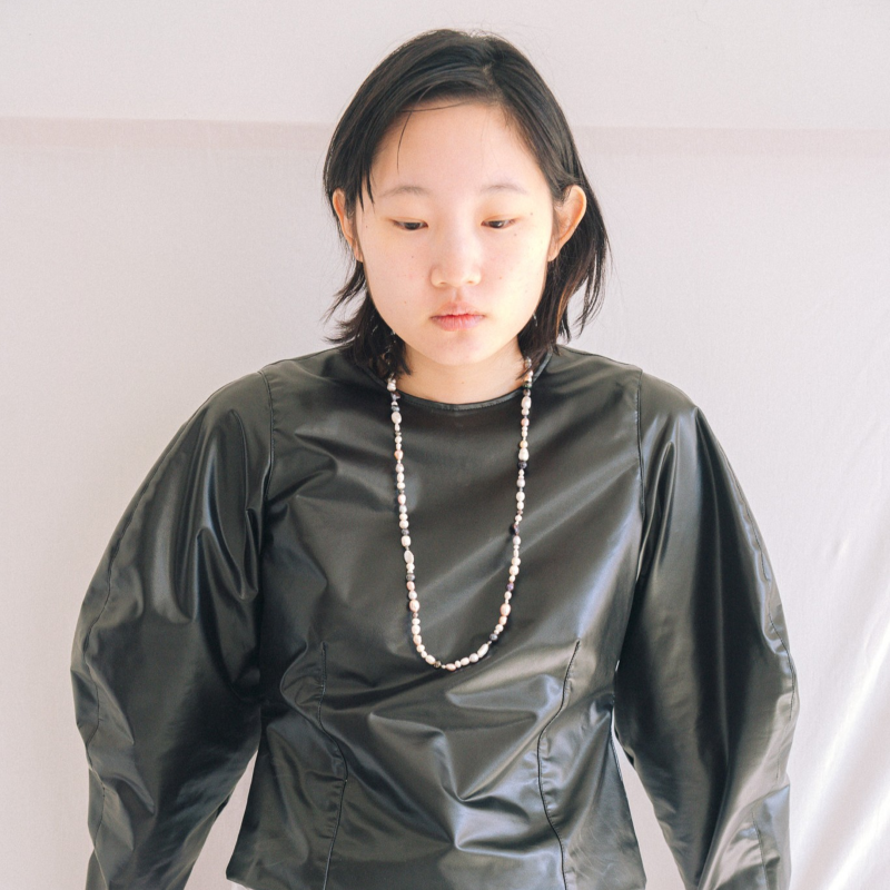 Mixed Pearl Long Necklace