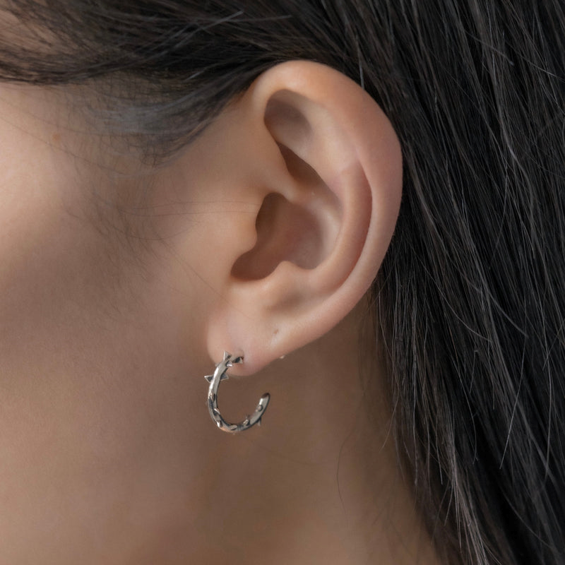 "Rose" hoop pierce (両耳用)