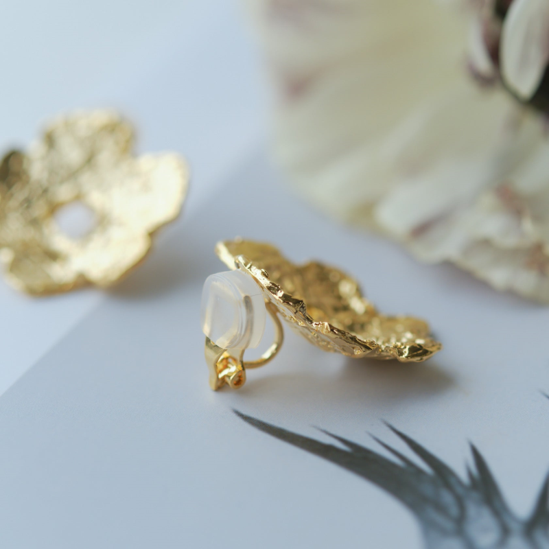 Poppy Earrings/ Gold