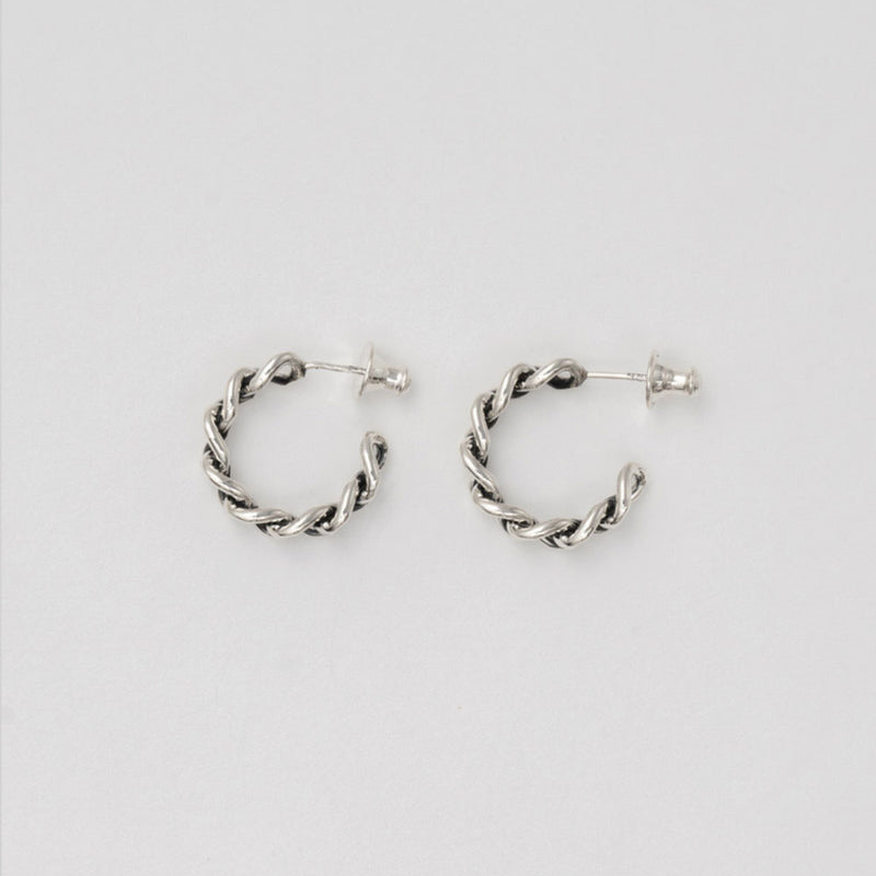 "Chain" hoop pierce (SILVER/両耳用)