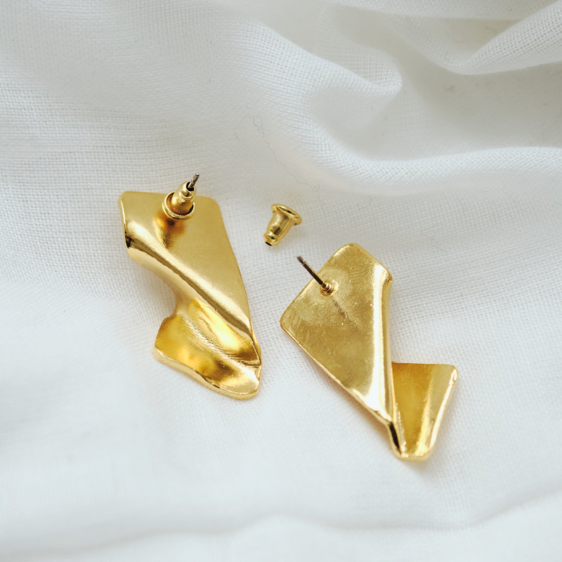 Fold/ Pierce, Earrings