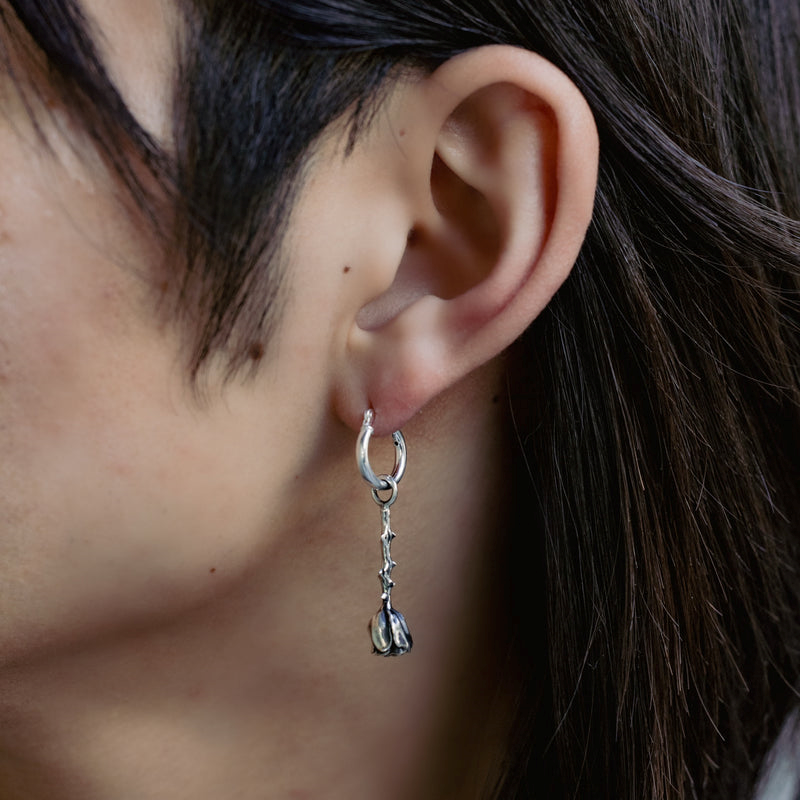 "Rose" earring (片耳用/ピアスタイプ)