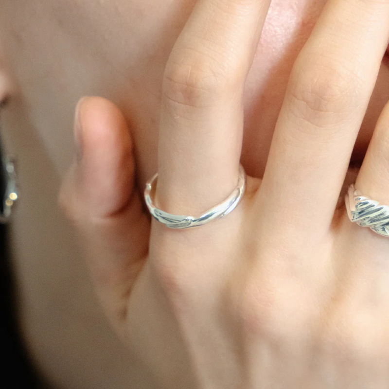 『Double』Twist Ring#1