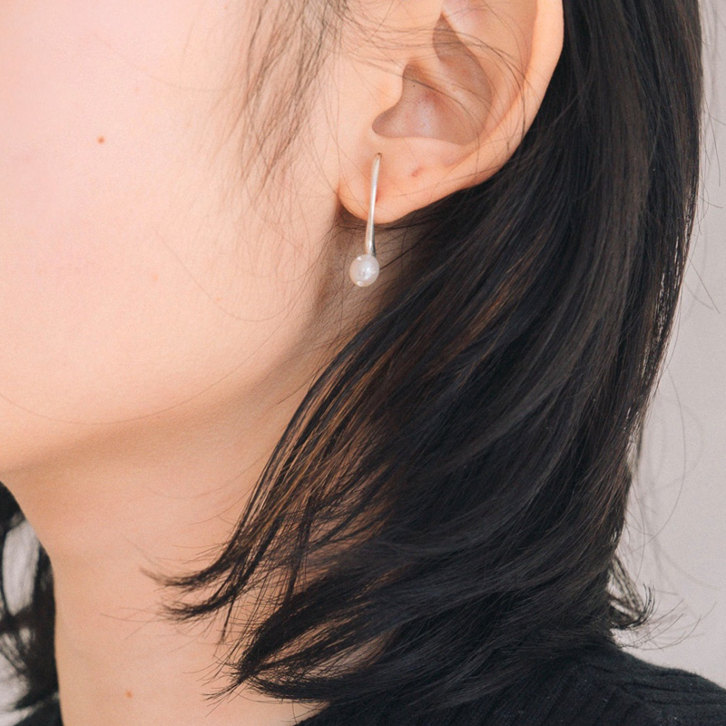 Mermaid Polkadots Stud (片耳)
