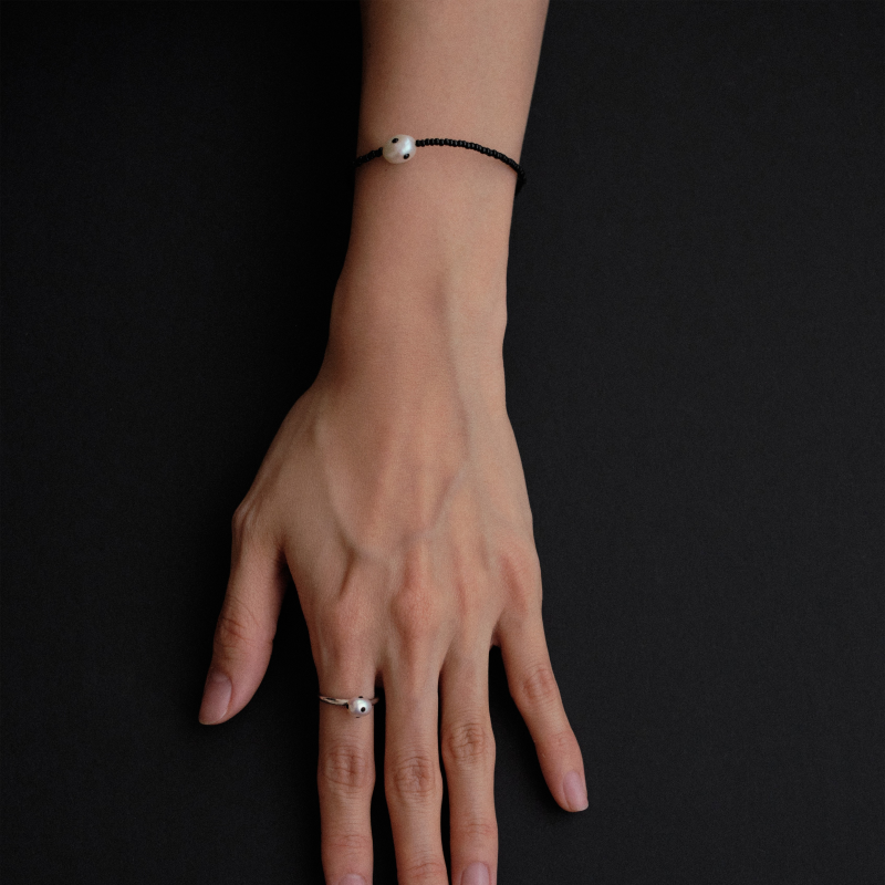 Ashore Bracelet Black, Small/ Medium