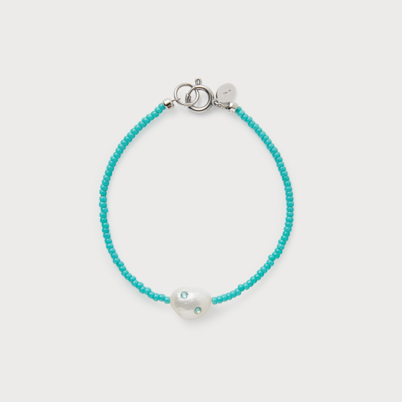 Ashore Bracelet Green Turquoise, Small/ Medium