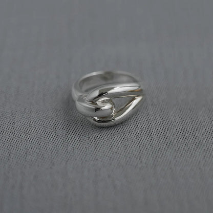 Knot Form -  Ring/ Silver , Gold