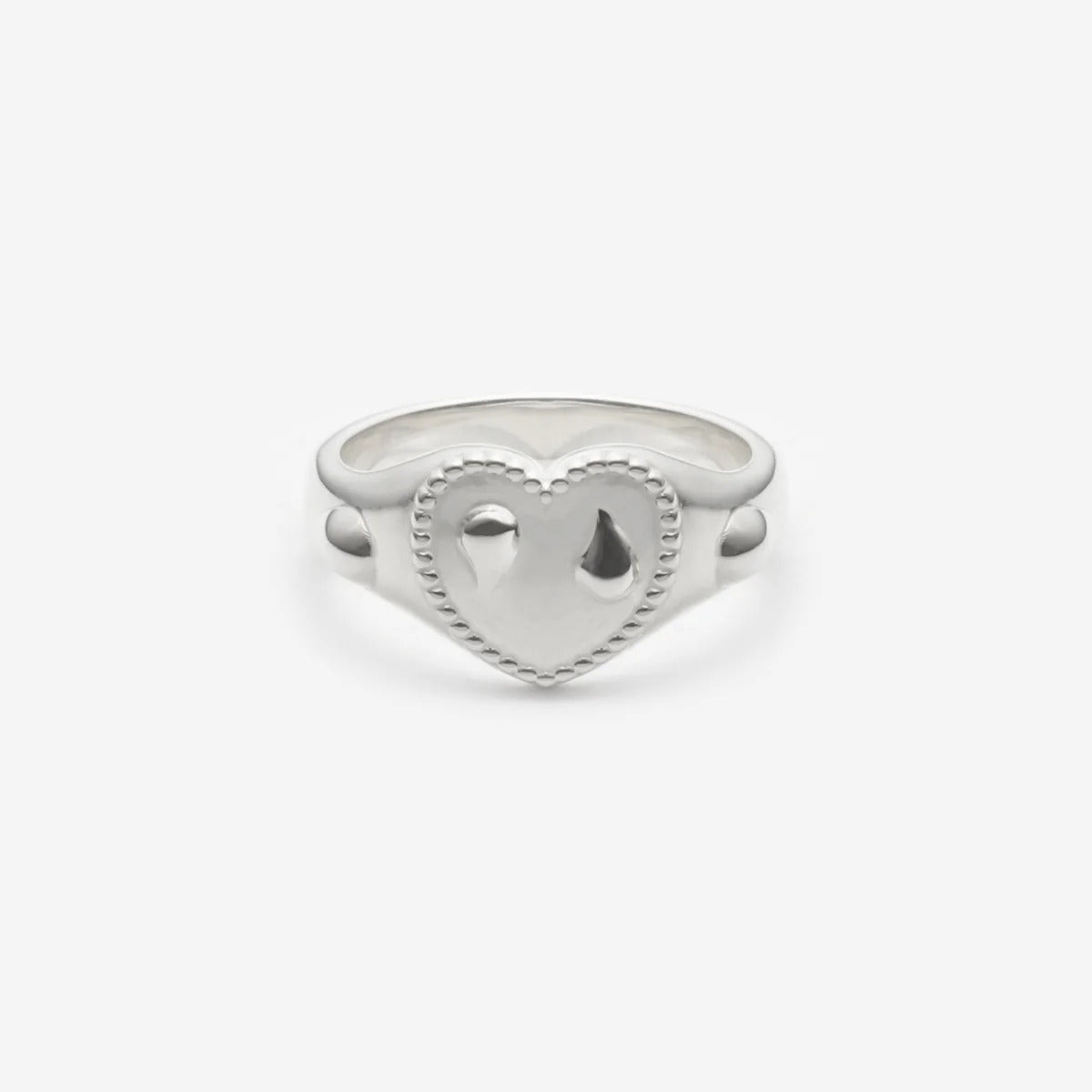 Heart & tears ring