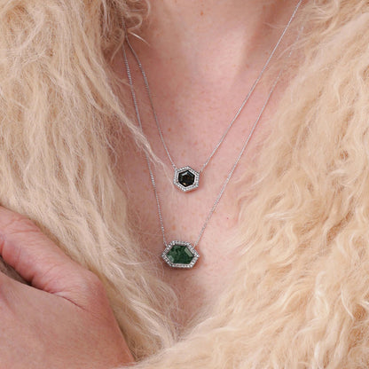DHULI NECKLACE / Dark Green、Gray、Yellow