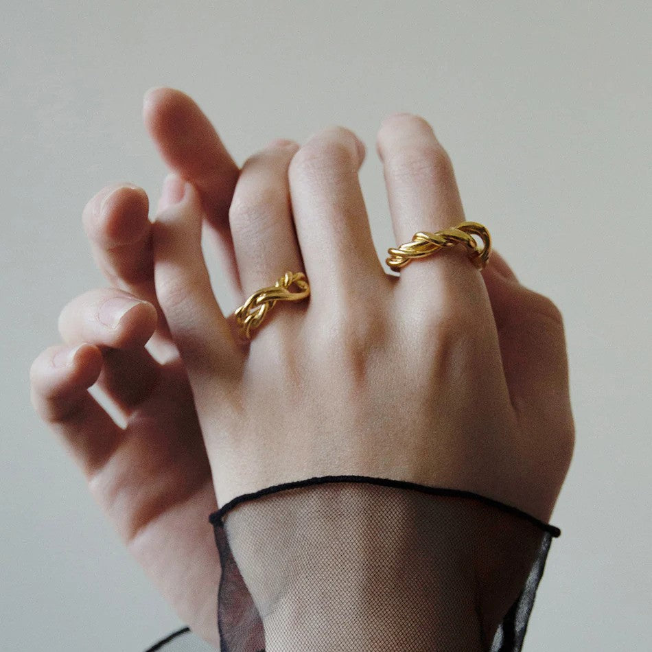 Twine – Ring/ SIlver , Gold