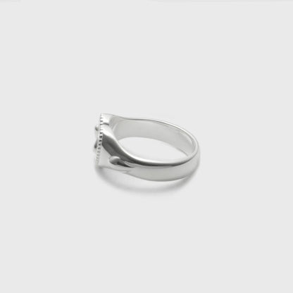 Heart & tears ring