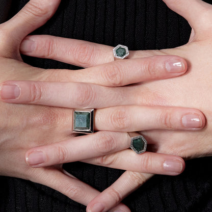 DHULI RING（Dark Green）