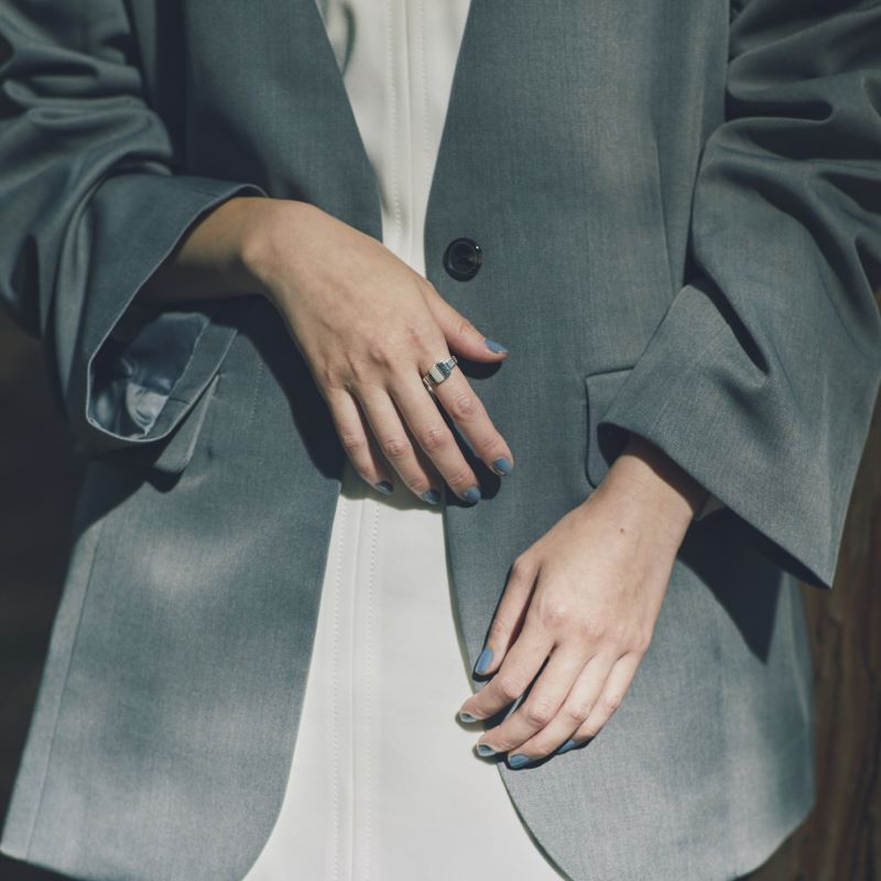 ljós og skuggi ring　シグネットリングM