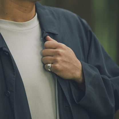 ljós og skuggi ring　シグネットリングL