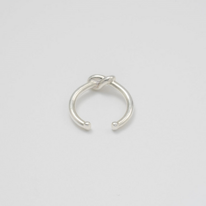 "Knot" ring/ Silver, Gold