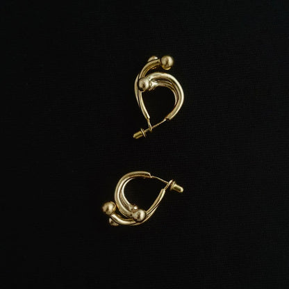 Liquid 01 - pierce/ Silver , Gold
