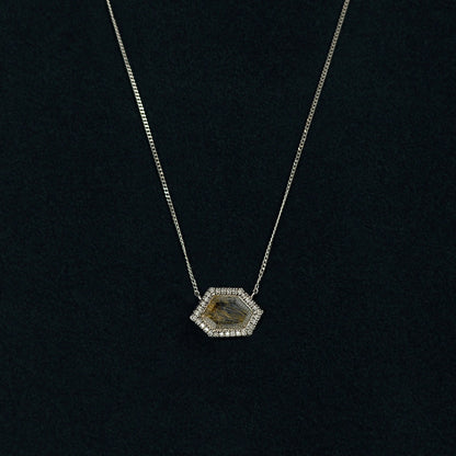 DHULI NECKLACE / Dark Green、Gray、Yellow