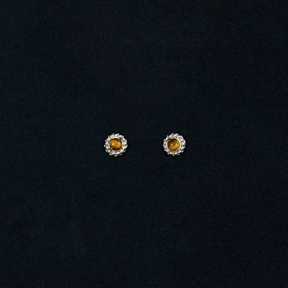 ASTRAIOS DOT EARRING / Silver , Gold