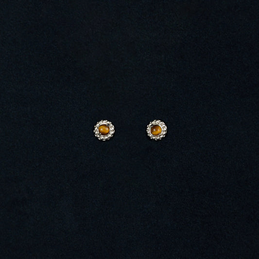ASTRAIOS DOT EARRING / Silver , Gold
