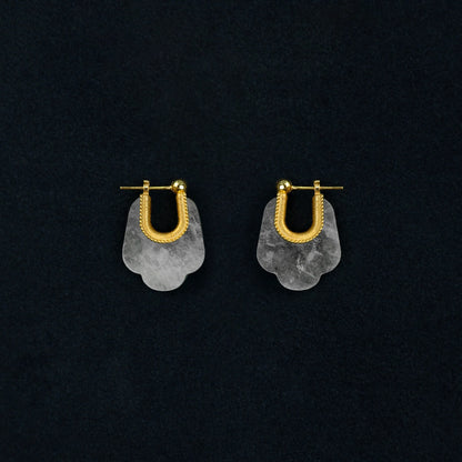 PADMA EARRING（WHITE）
