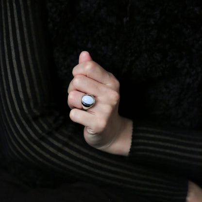 Eon Ring M / ストライプアゲート