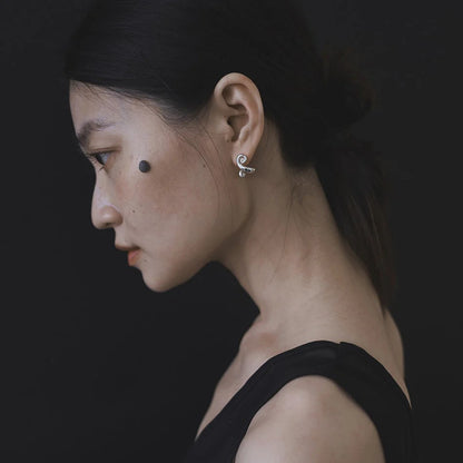 Spiral - pierce/ Silver , Gold