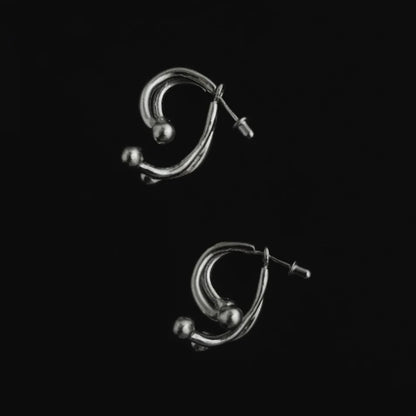 Liquid 01 - pierce/ Silver , Gold
