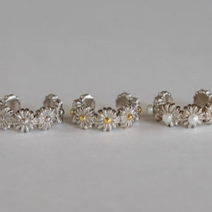 bloom ear cuff (pinkie ring) Silver, Gold, MIX
