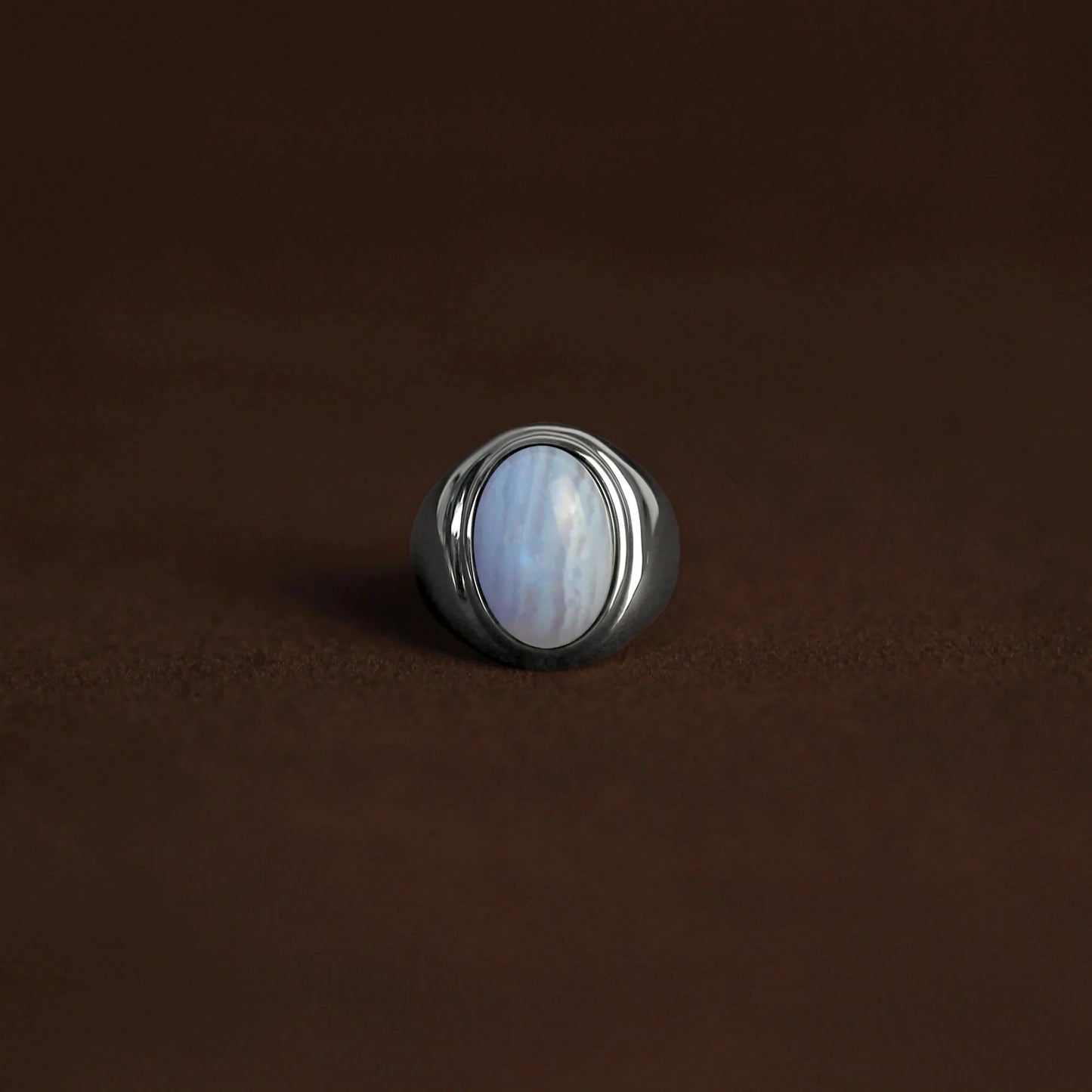 Eon Ring M / ストライプアゲート